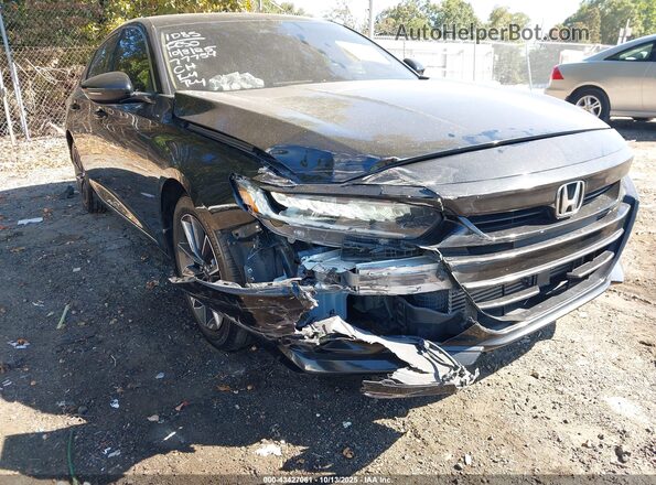 1HGCV1F56MA061085 2021 HONDA ACCORD Black 