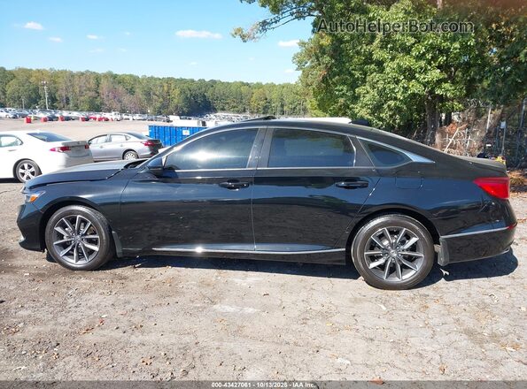 1HGCV1F56MA061085 2021 HONDA ACCORD Black 
