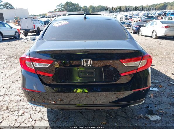 1HGCV1F56MA061085 2021 HONDA ACCORD Black 