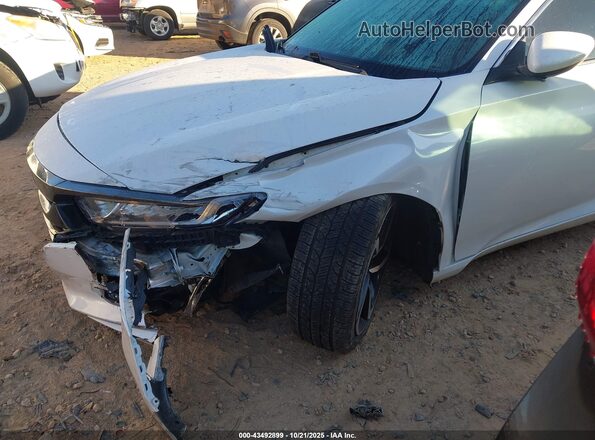 1HGCV2F31LA000021 2020 HONDA ACCORD White წინა ხედი