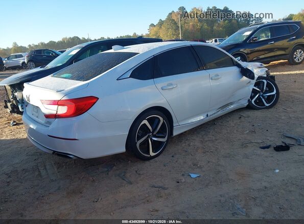 1HGCV2F31LA000021 2020 HONDA ACCORD White უკანა მარჯვენა