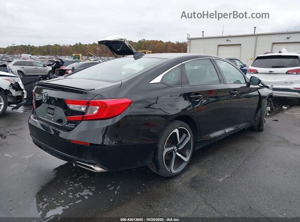 1HGCV2F33LA013224 2020 HONDA ACCORD Black Trasero derecho