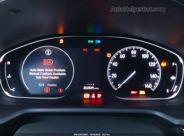 1HGCV2F33LA013224 2020 HONDA ACCORD Black Vista de los asientos traseros