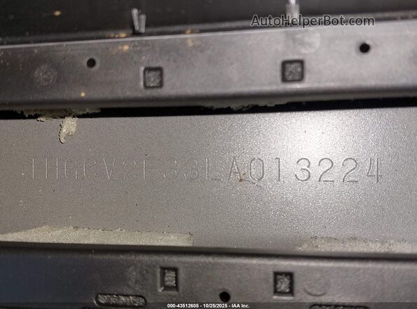 1HGCV2F33LA013224 2020 HONDA ACCORD Black 
