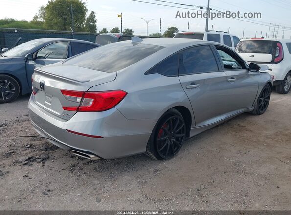 1HGCV2F35LA002807 2020 HONDA ACCORD Gray Trasero derecho