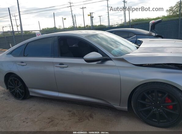 1HGCV2F35LA002807 2020 HONDA ACCORD Gray Vista interior de 360 grados