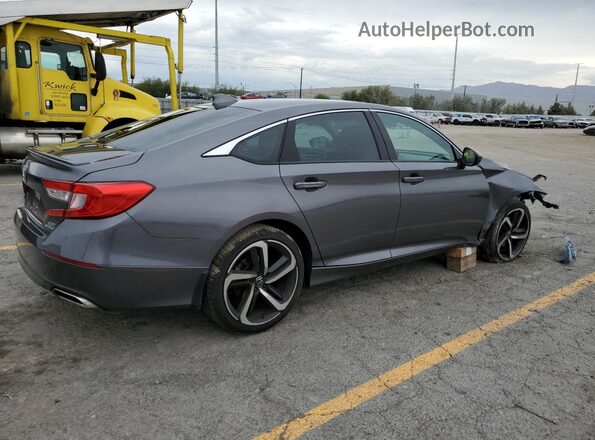 1HGCV2F36LA001729 2020 HONDA ACCORD Gray Հետևի աջ