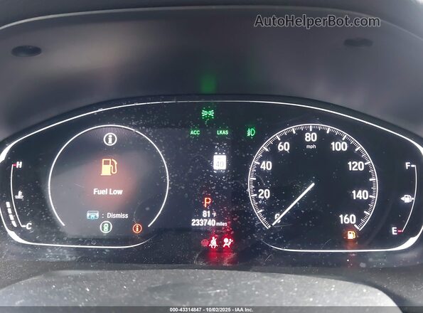 1HGCV2F37LA010679 2020 HONDA ACCORD Белый Вид задних сидений