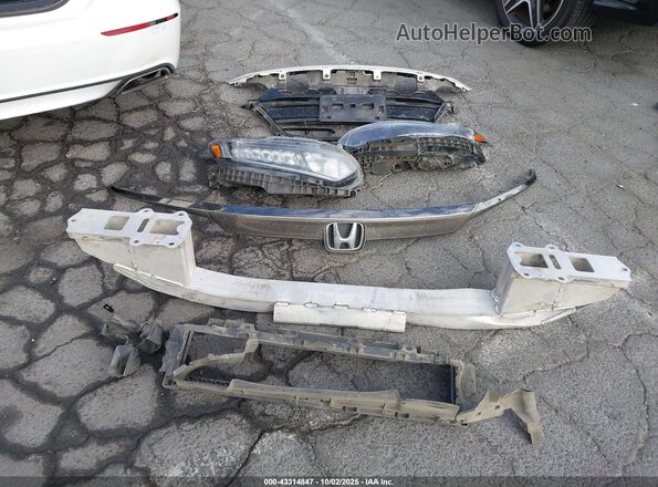 1HGCV2F37LA010679 2020 HONDA ACCORD Белый Вид щитка приборов