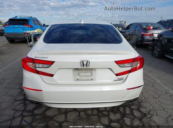 1HGCV2F37LA010679 2020 HONDA ACCORD Белый 
