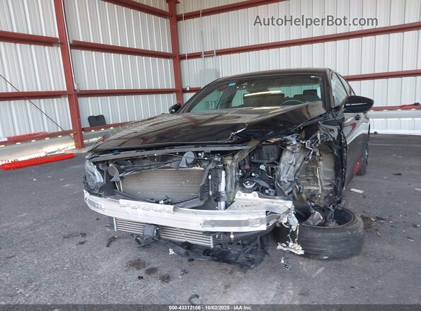 1HGCV2F38LA027328 2020 HONDA ACCORD Black Դիմացի տեսք