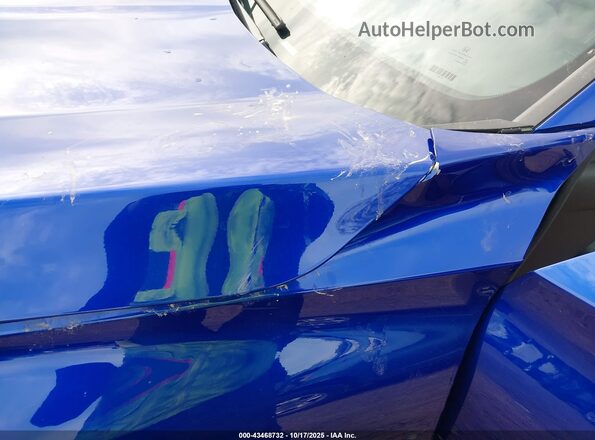 1HGCV2F39NA000948 2022 HONDA ACCORD Синий Вид спереди