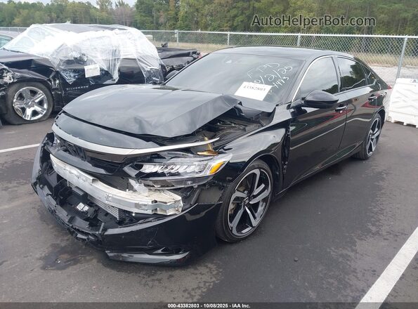 1HGCV2F39NA014493 2022 HONDA ACCORD Черный 
