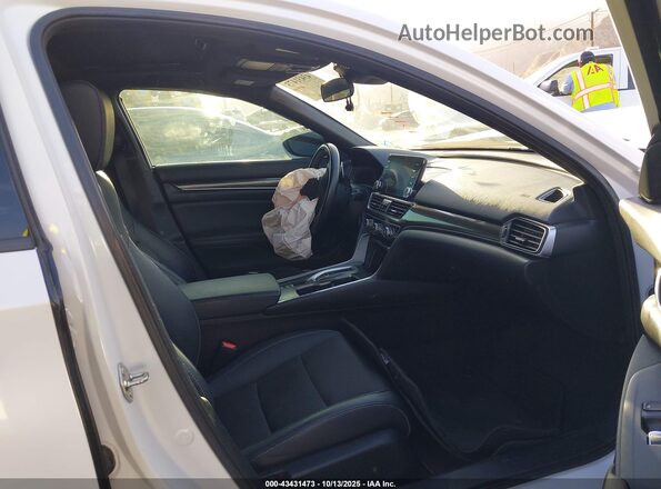 1HGCV2F3XLA007730 2020 HONDA ACCORD White Vista interior delantera