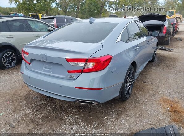 1HGCV2F92NA001444 2022 HONDA ACCORD Gray Задня права чверть
