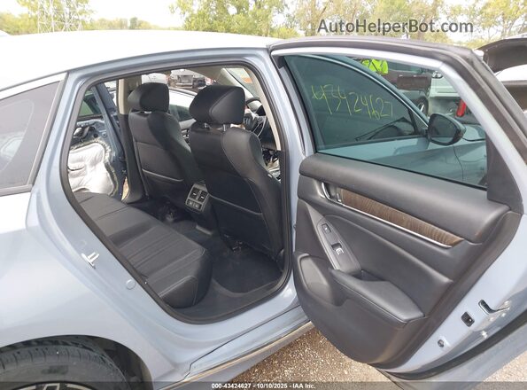 1HGCV2F92NA001444 2022 HONDA ACCORD Gray Вид наклейки з VIN-кодом