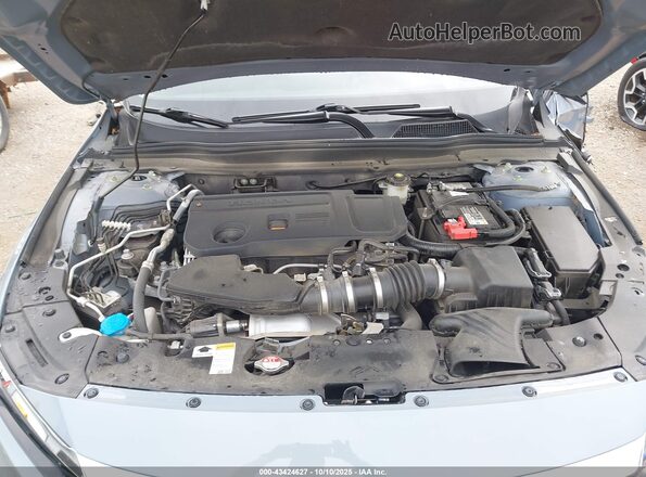 1HGCV2F92NA001444 2022 HONDA ACCORD Gray Вид ззаду