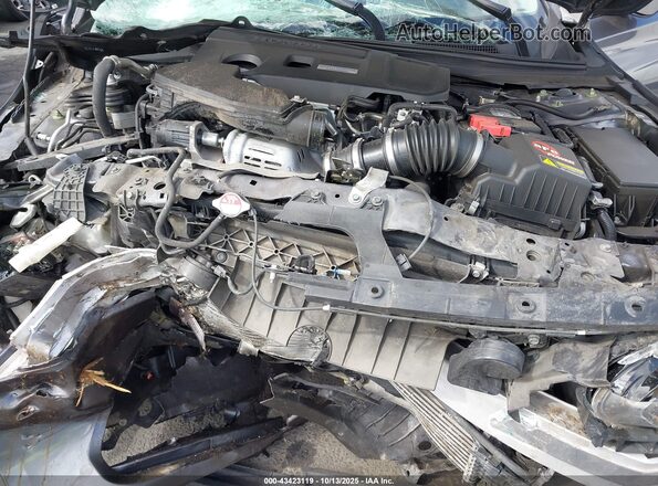 1HGCV2F93JA010017 2018 HONDA ACCORD Gray Vista trasera