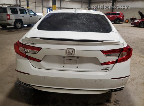 1HGCV2F95LA007624 2020 HONDA ACCORD White Հետևի տեսք