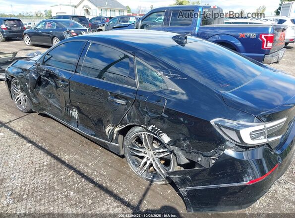 1HGCV2F9XNA012434 2022 HONDA ACCORD Black Вид спереду