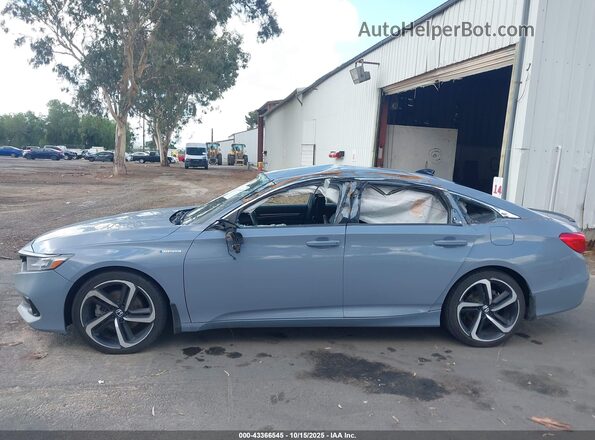 1HGCV3F22NA004854 2022 HONDA ACCORD Gray Vista interior de 360 grados