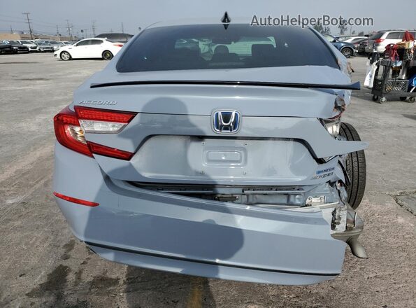 1HGCV3F23NA033165 2022 HONDA ACCORD Gray Вид ззаду
