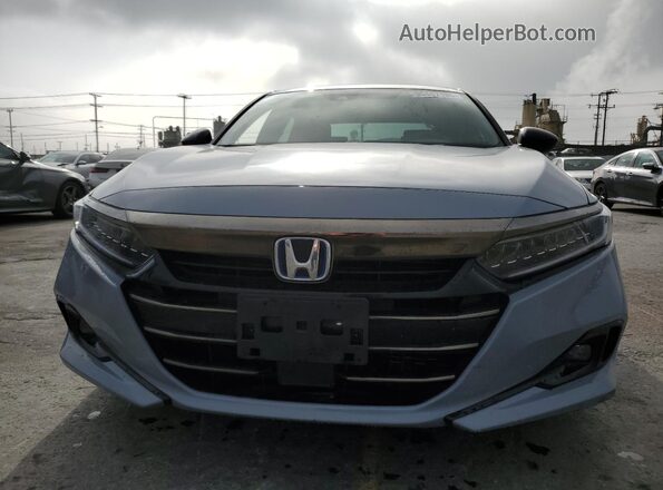 1HGCV3F23NA033165 2022 HONDA ACCORD Gray Вид спереду