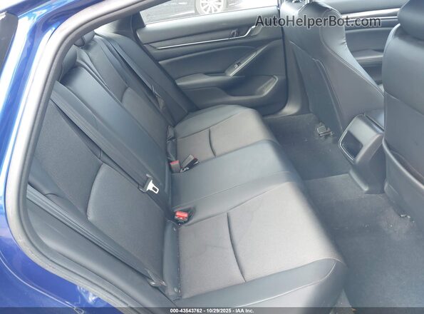 1HGCV3F24NA019873 2022 HONDA ACCORD Blue Vista de la etiqueta del VIN