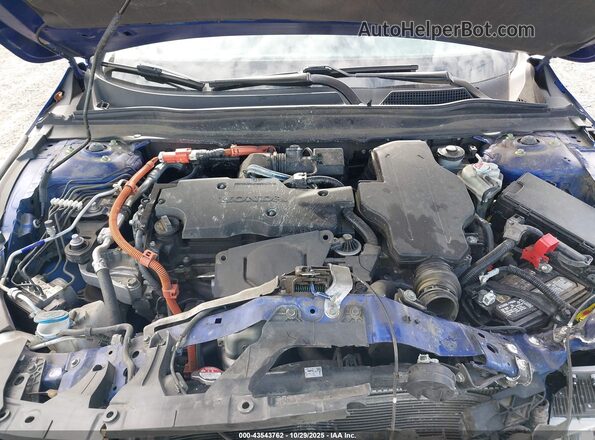1HGCV3F24NA019873 2022 HONDA ACCORD Blue Vista trasera