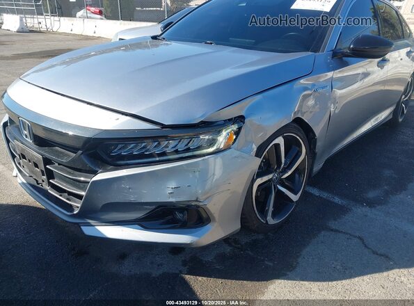 1HGCV3F26NA000483 2022 HONDA ACCORD Серый Вид спереди