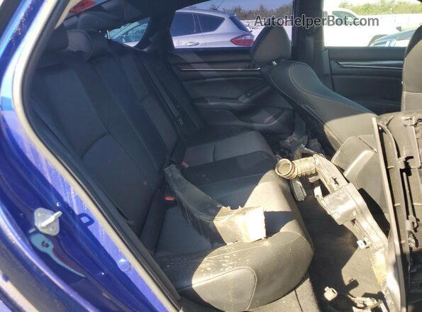 1HGCV3F27NA012481 2022 HONDA ACCORD Синий Вид задних сидений