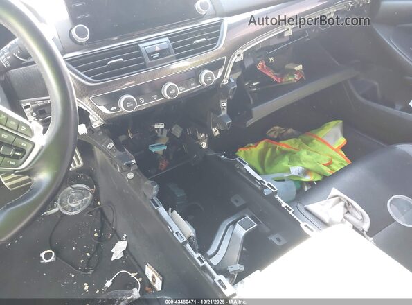 1HGCV3F29NA000039 2022 HONDA ACCORD HYBRID Black Widok z przodu