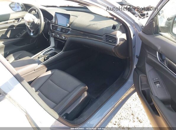 1HGCV3F2XNA032949 2022 HONDA ACCORD Gray Вид салону спереду