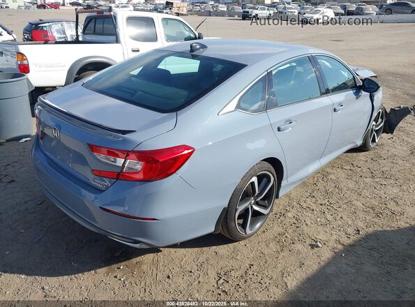 1HGCV3F2XNA032949 2022 HONDA ACCORD Gray Задня права чверть