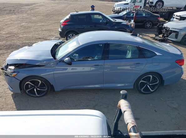 1HGCV3F2XNA032949 2022 HONDA ACCORD Gray Панорамний вид салону 360°