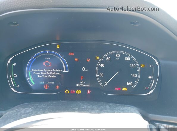 1HGCV3F2XNA035950 2022 HONDA ACCORD White Widok tylnych siedzeń