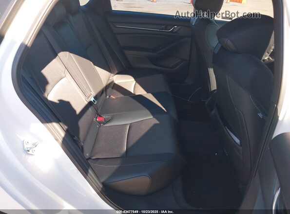 1HGCV3F2XNA035950 2022 HONDA ACCORD White Widok naklejki z numerem VIN