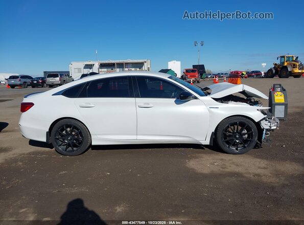 1HGCV3F2XNA035950 2022 HONDA ACCORD White Widok wnętrza z tyłu