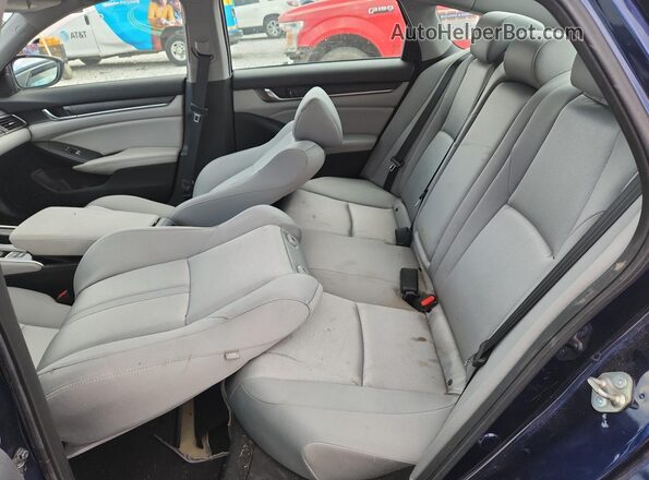 1HGCV3F41LA016668 2020 HONDA ACCORD Синий Вид задних сидений