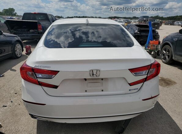 1HGCV3F48LA011189 2020 HONDA ACCORD White Widok z tyłu