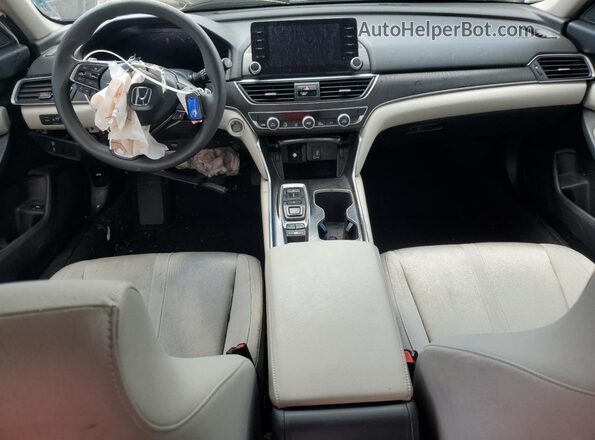 1HGCV3F48LA011189 2020 HONDA ACCORD White Widok deski rozdzielczej