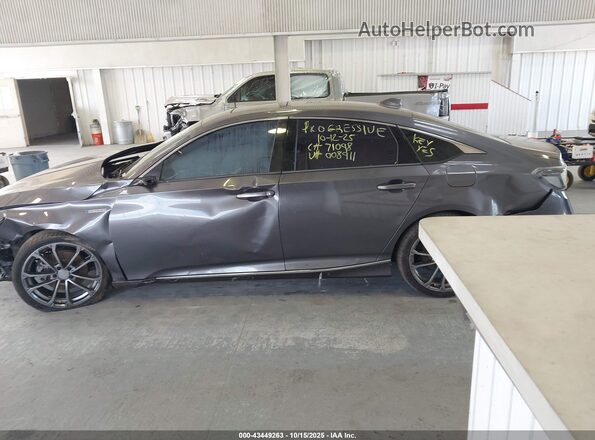 1HGCV3F4XLA008911 2020 HONDA ACCORD Gray 