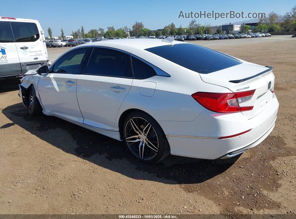 1HGCV3F91NA022520 2022 HONDA ACCORD White Trasero izquierdo