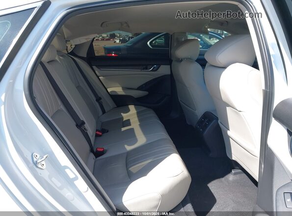 1HGCV3F91NA022520 2022 HONDA ACCORD White Vista de la etiqueta del VIN