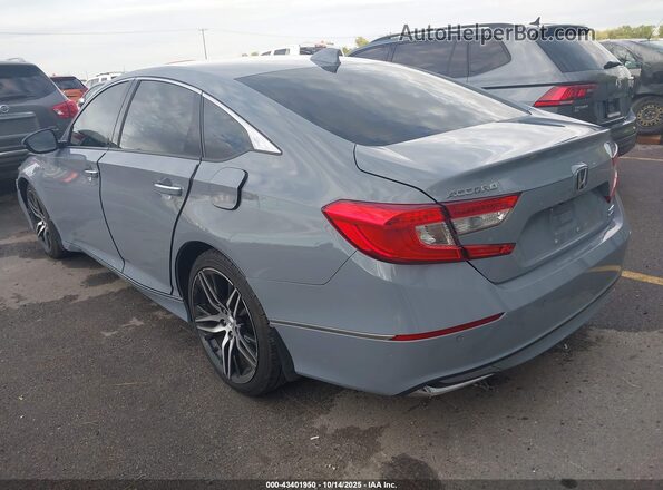 1HGCV3F93NA024463 2022 HONDA ACCORD Gray Задня ліва чверть