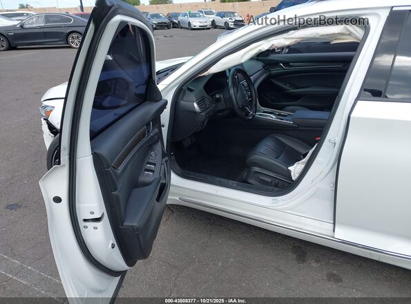1HGCV3F96NA003770 2022 HONDA ACCORD HYBRID White 