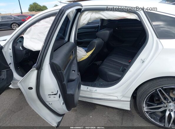 1HGCV3F96NA003770 2022 HONDA ACCORD HYBRID White 