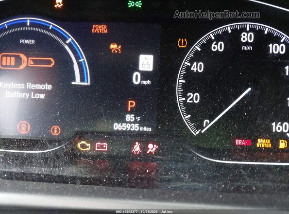 1HGCV3F96NA003770 2022 HONDA ACCORD HYBRID White 