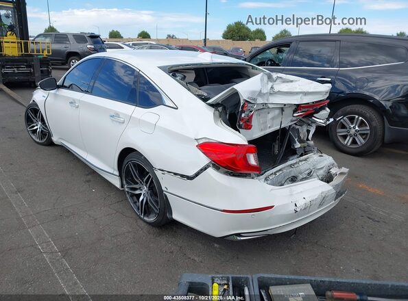 1HGCV3F96NA003770 2022 HONDA ACCORD HYBRID White 