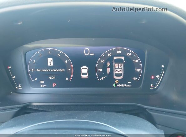 1HGCY1F37PA017719 2023 HONDA ACCORD Black Widok tylnych siedzeń